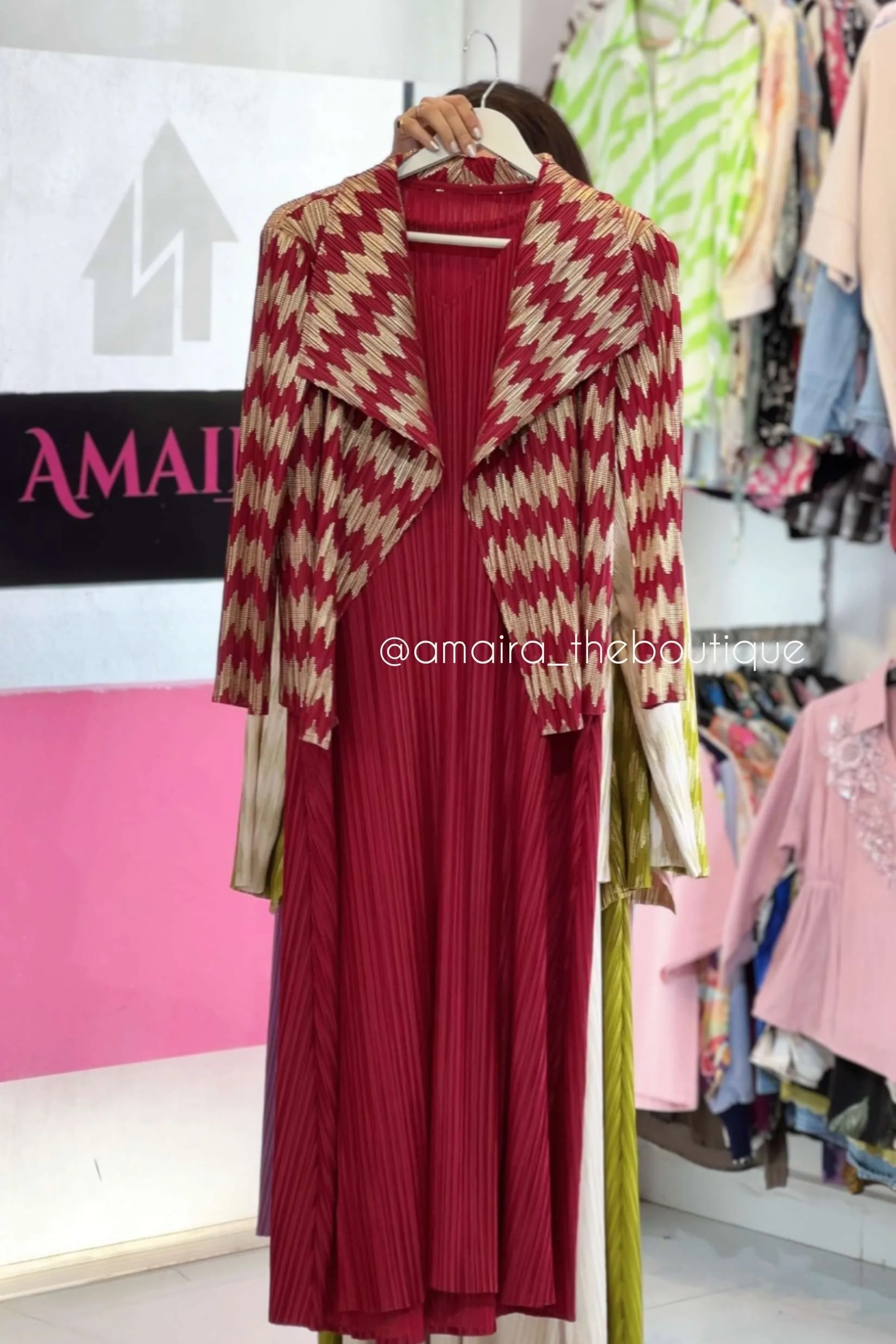 CHELESA KOREAN DRESS - Image 4