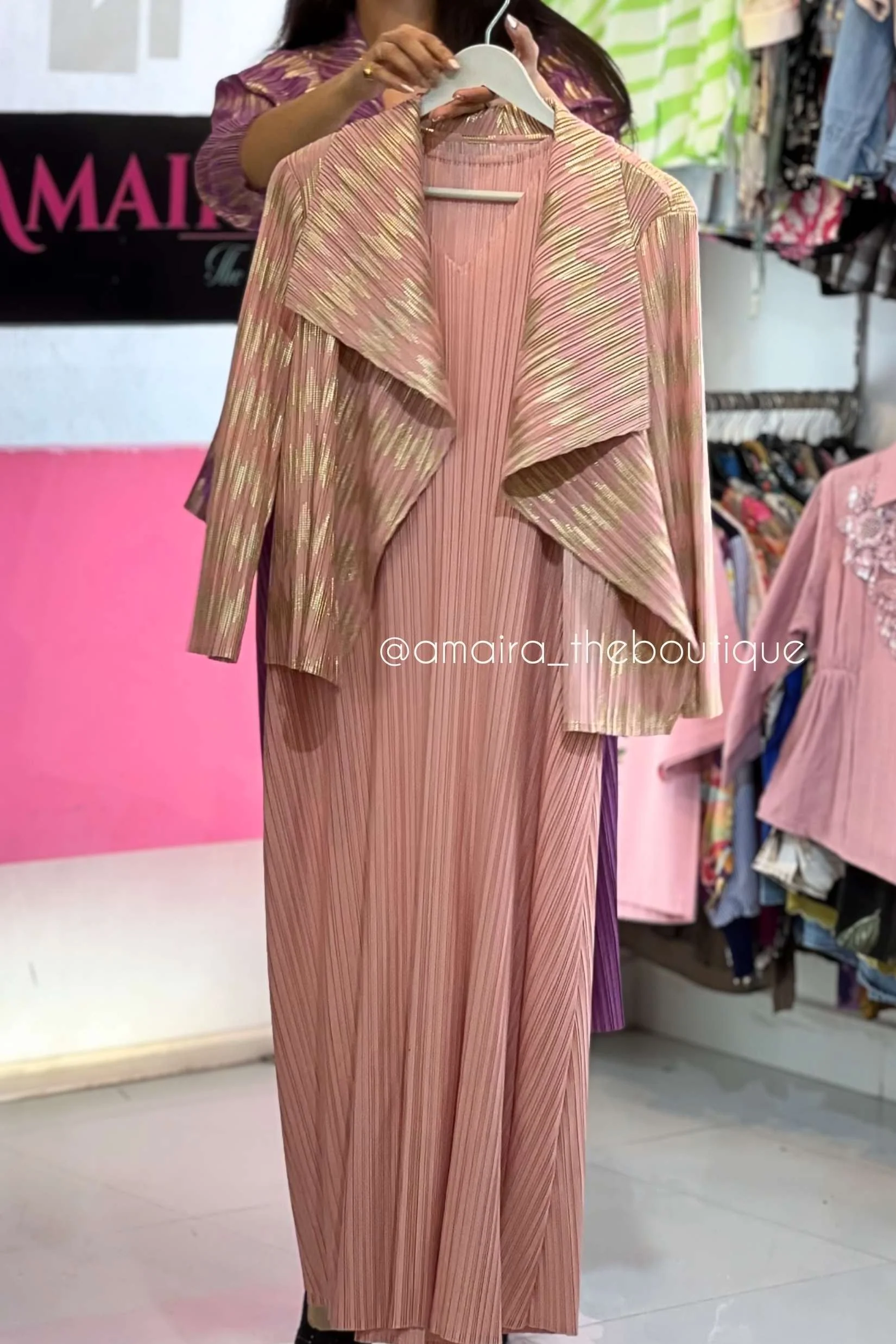 CHELESA KOREAN DRESS - Image 7