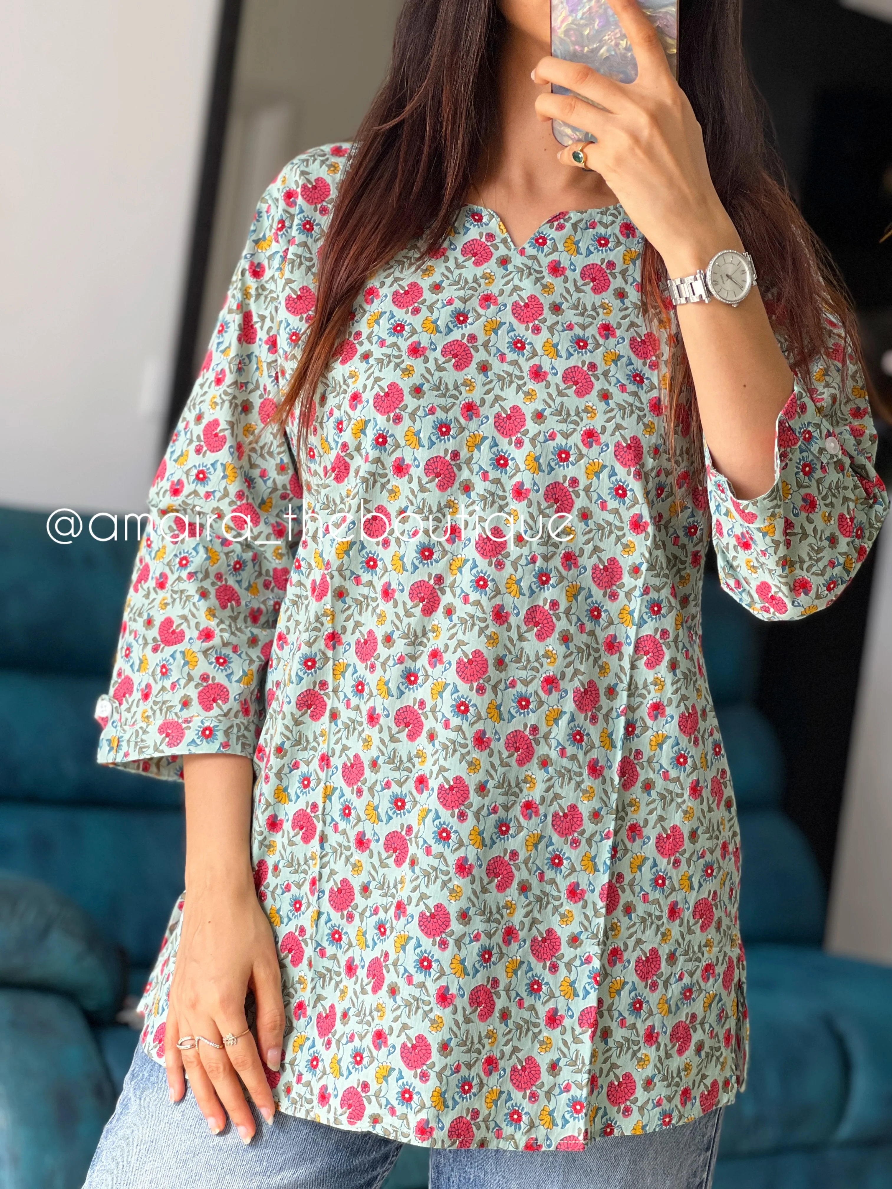 COTTON SHORT KURTIS - Image 19