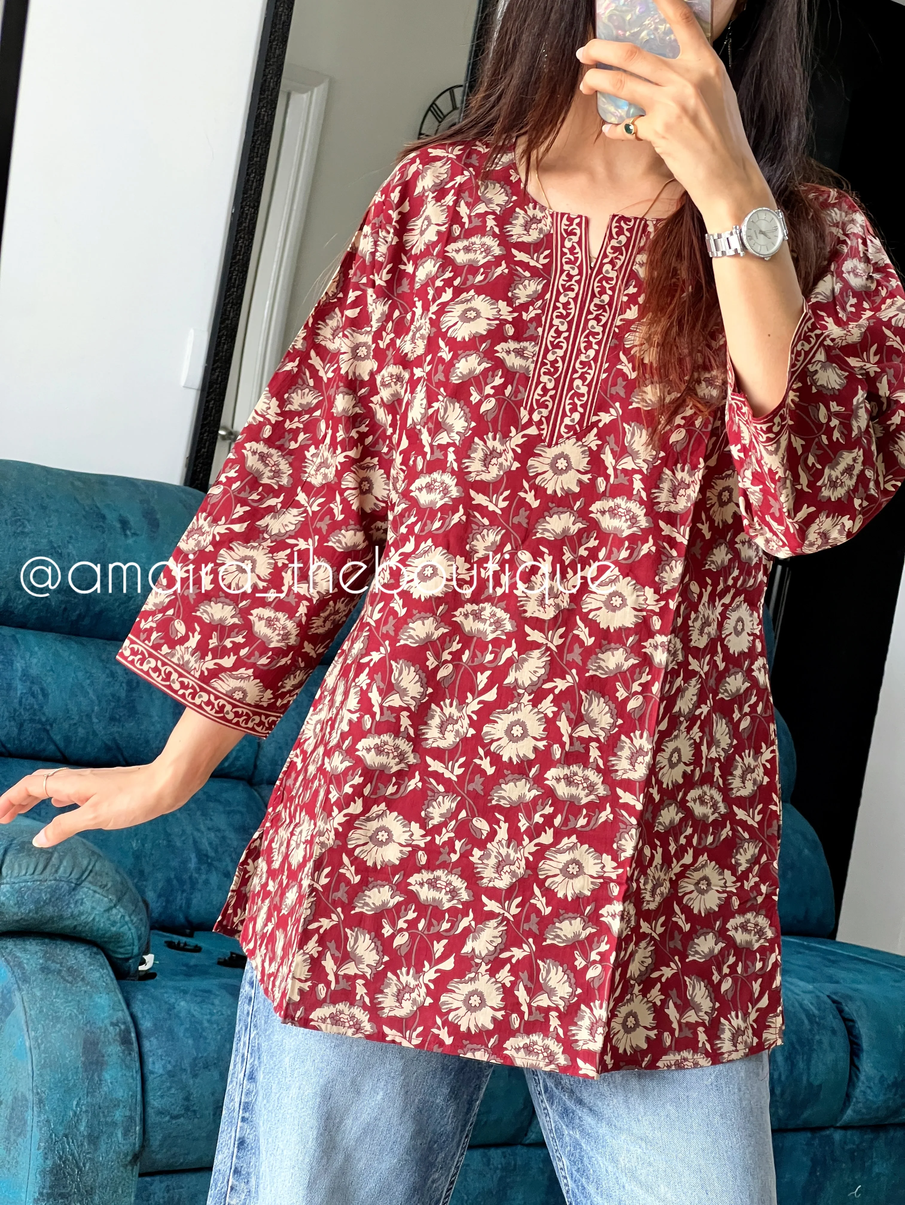 COTTON SHORT KURTIS - Image 2