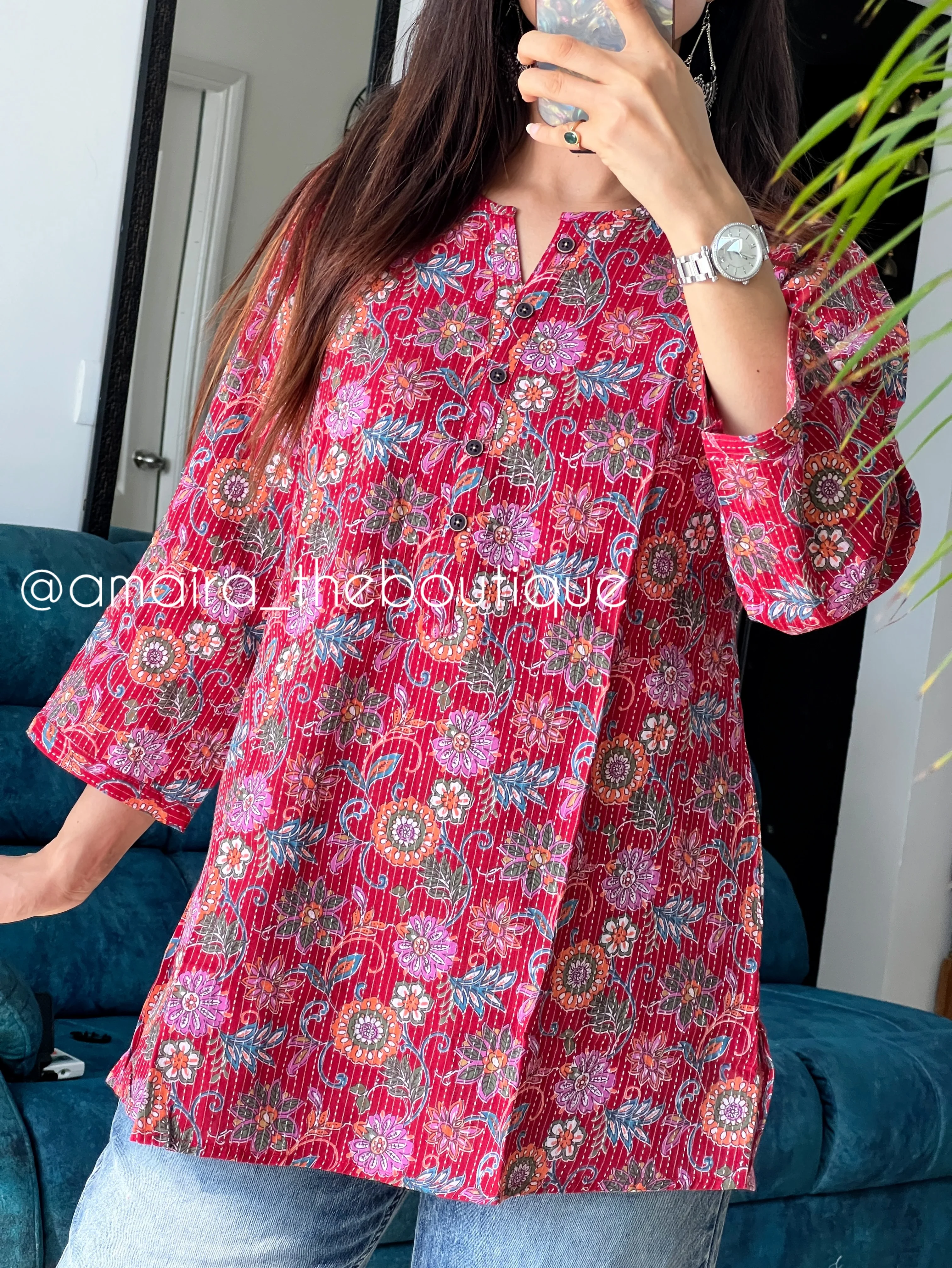 COTTON SHORT KURTIS - Image 24