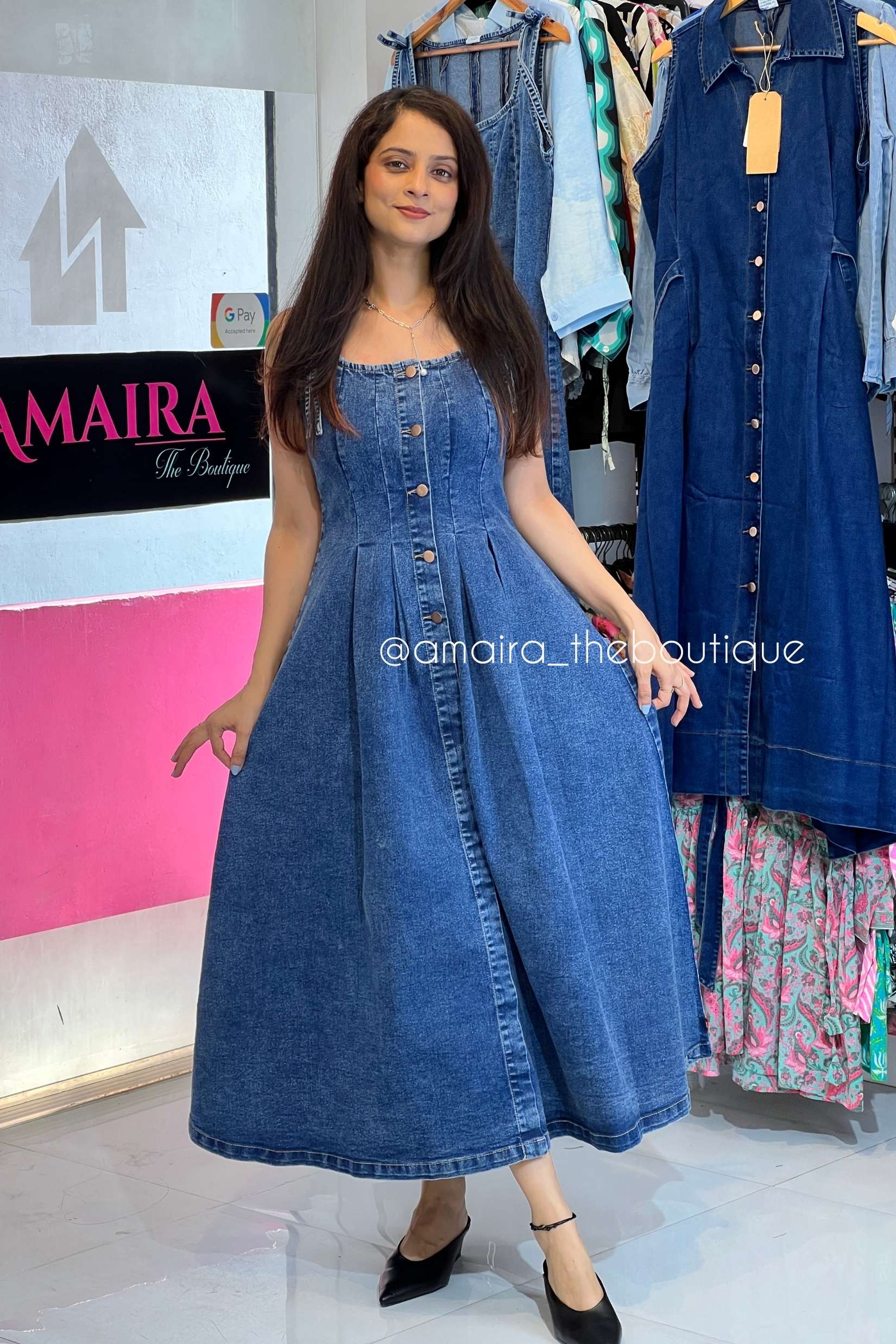 LILA DENIM DRESSES - Image 2