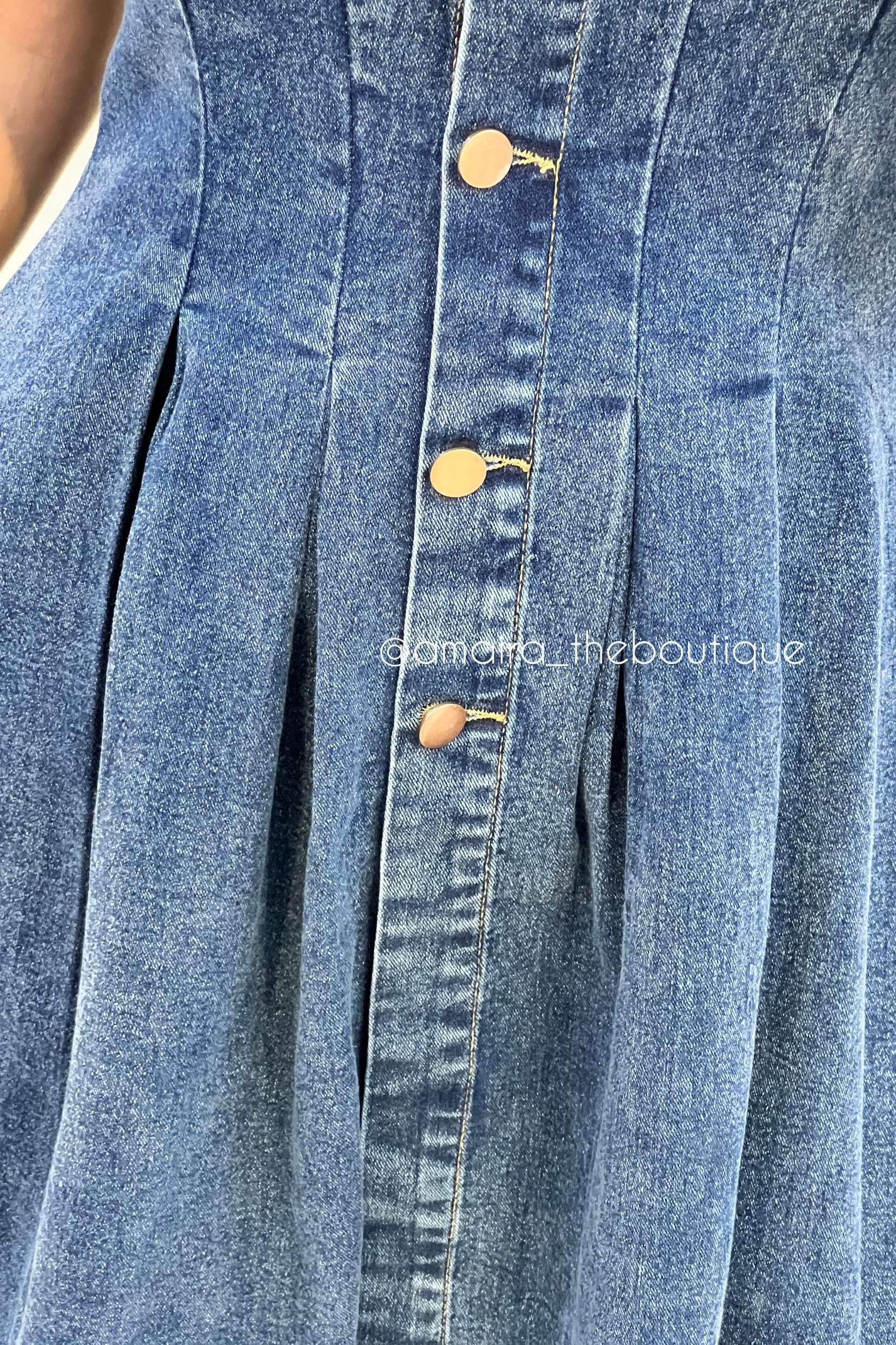 LILA DENIM DRESSES - Image 4