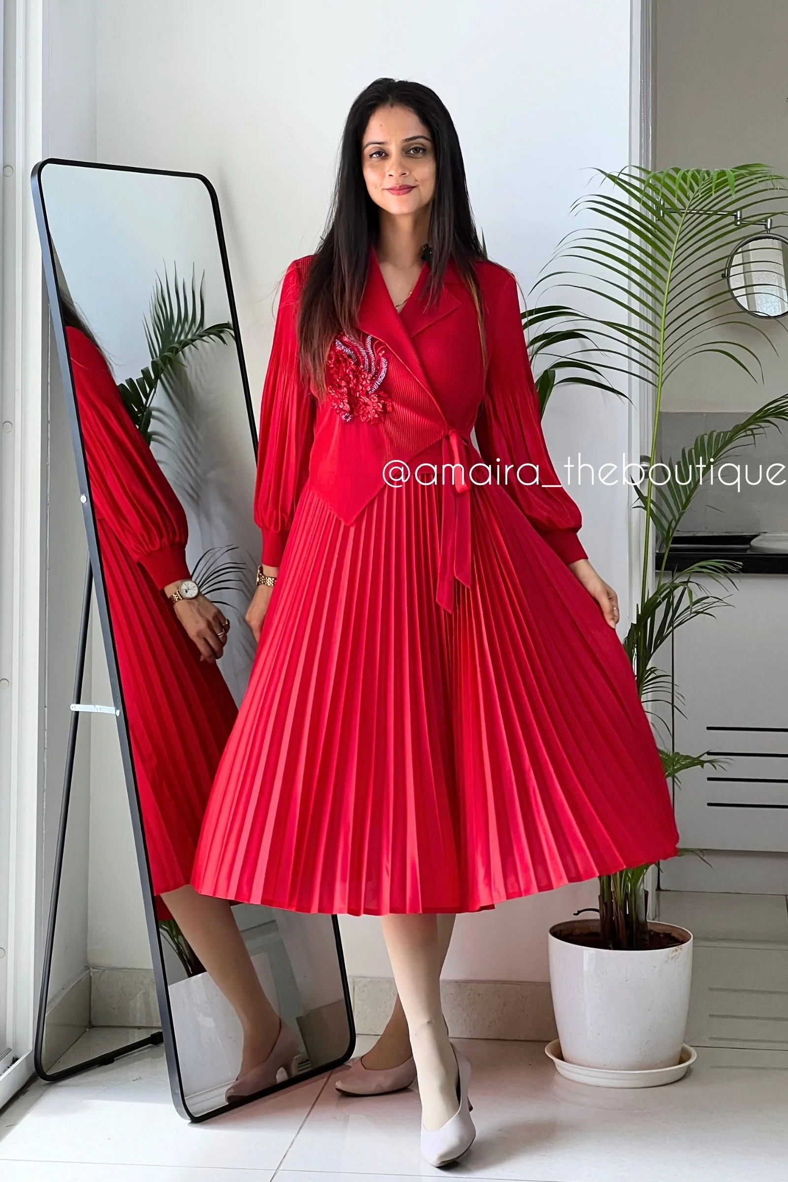 ROSE KOREAN DRESS - Image 3