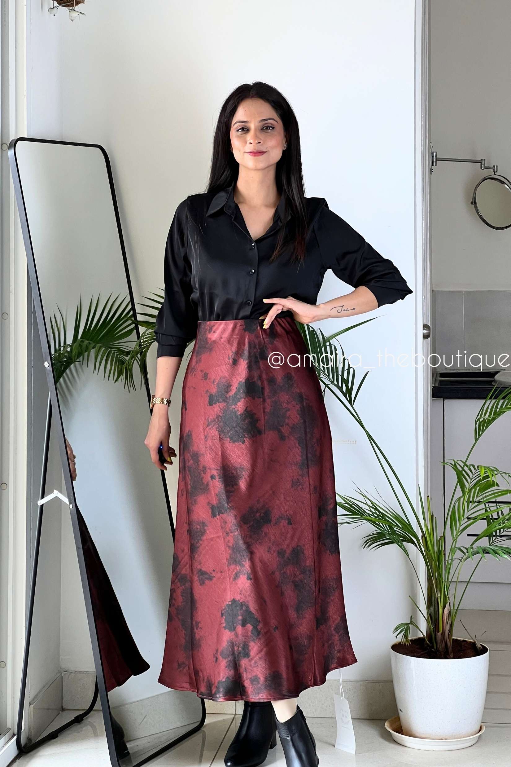 SATIN SKIRTS - Image 4