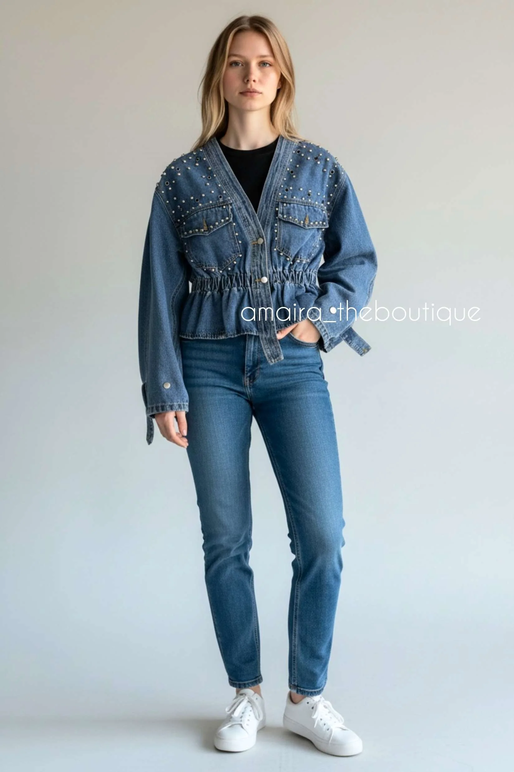 VICTORIA DENIM JACKET - Image 2
